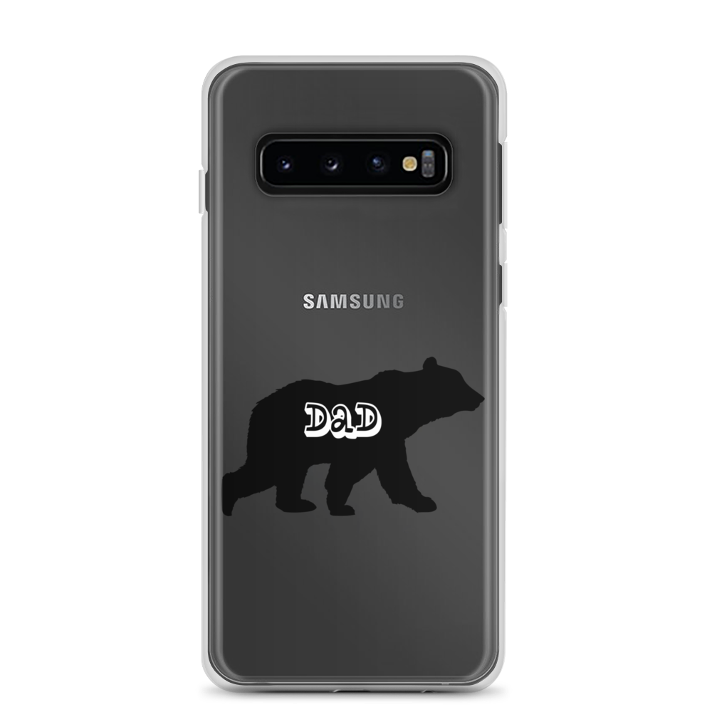 Bear Dad Clear Case for Samsung®