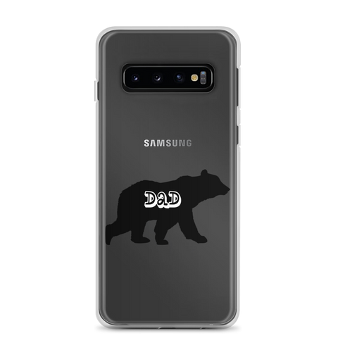 Bear Dad Clear Case for Samsung®