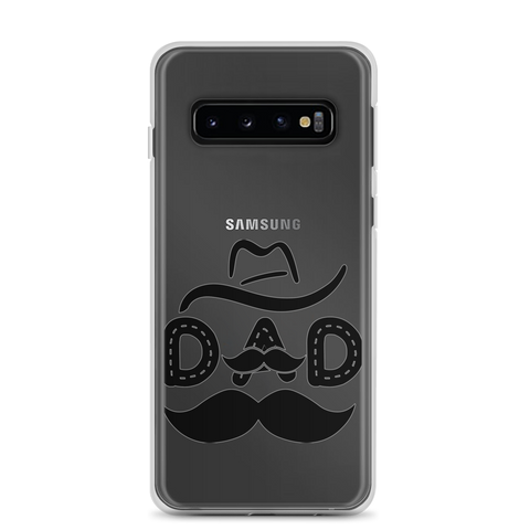 Dad Cowboy Clear Case for Samsung®