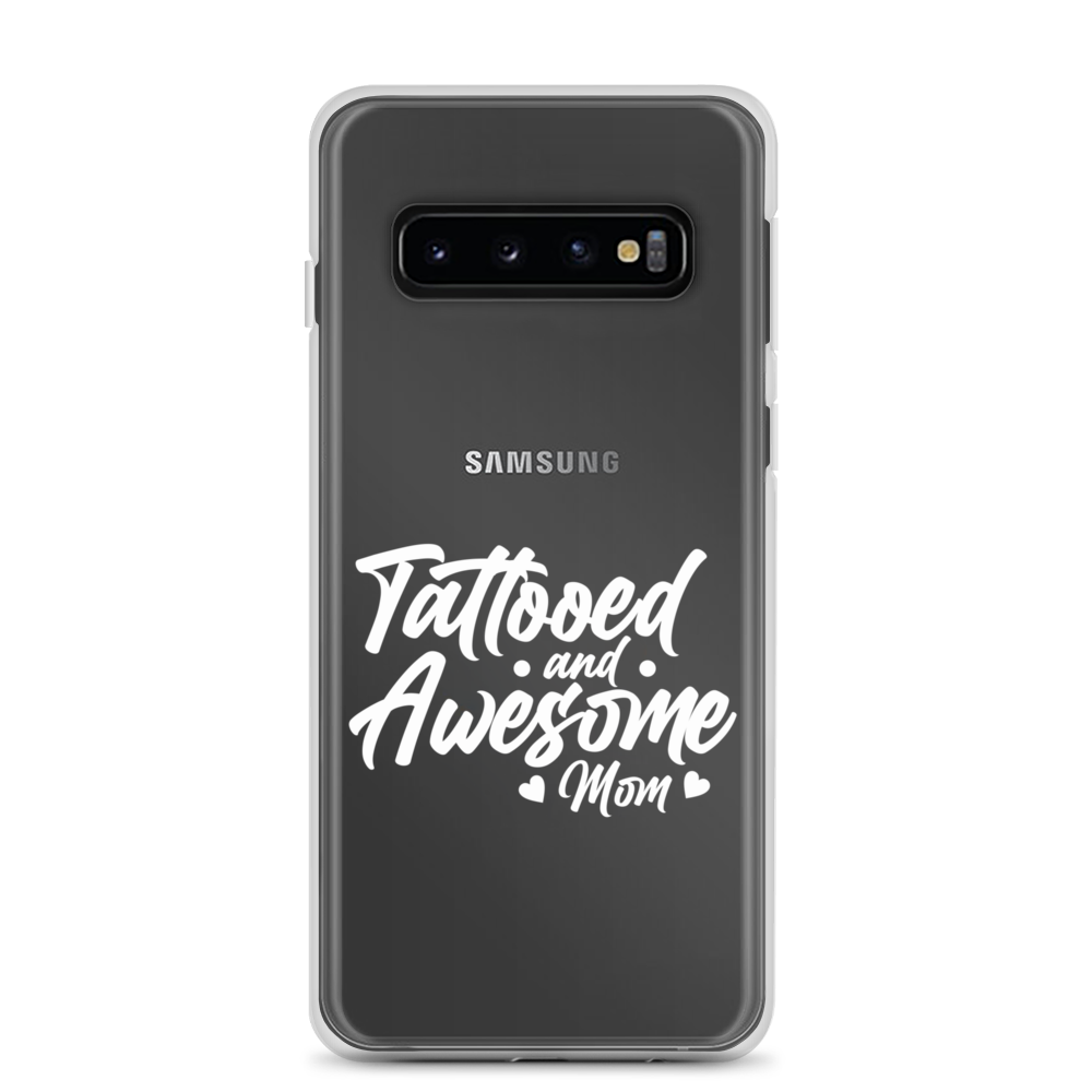 Tattooed And Awesome Mom Clear Case for Samsung®