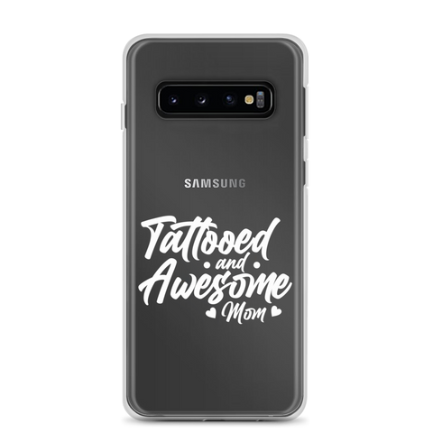 Tattooed And Awesome Mom Clear Case for Samsung®