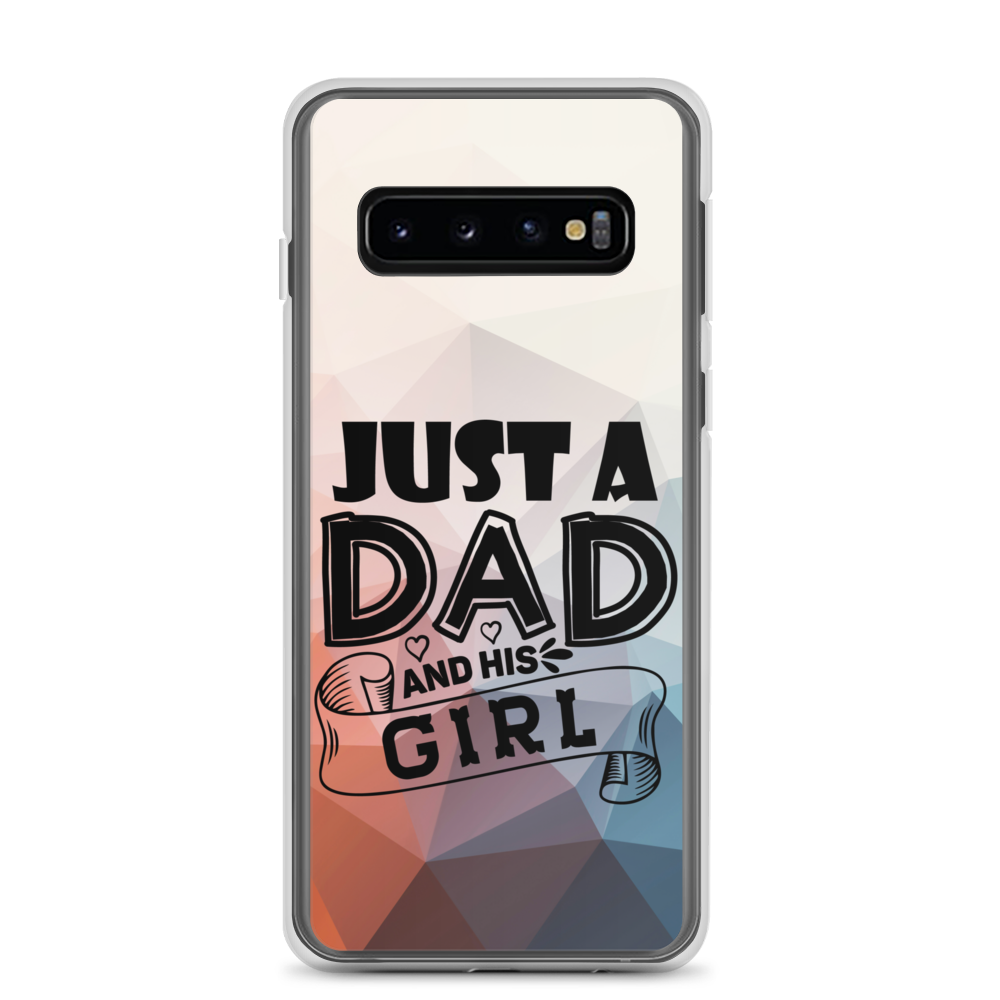 Just A Dad And His Girl Clear Case for Samsung®