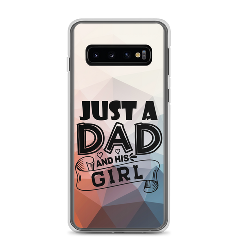 Just A Dad And His Girl Clear Case for Samsung®