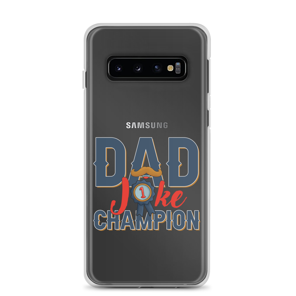 Dad Joke Champion Clear Case for Samsung®