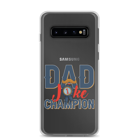 Dad Joke Champion Clear Case for Samsung®