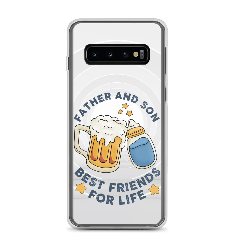 Father And Son Best Friends For Life Clear Case for Samsung®