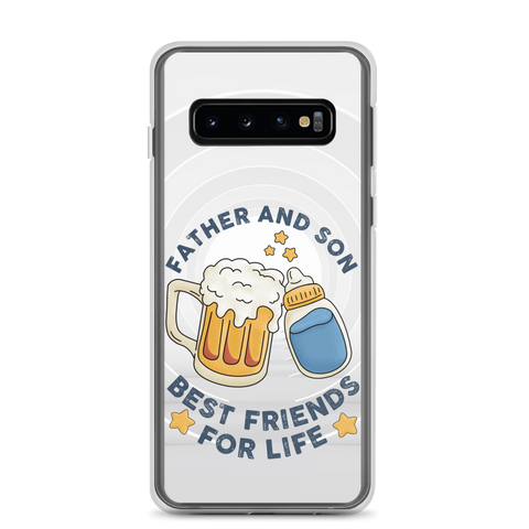 Father And Son Best Friends For Life Clear Case for Samsung®