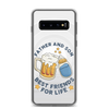 Father And Son Best Friends For Life Clear Case for Samsung®