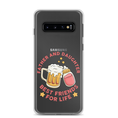 Father And Daughter Best Friends For Life Clear Case for Samsung®