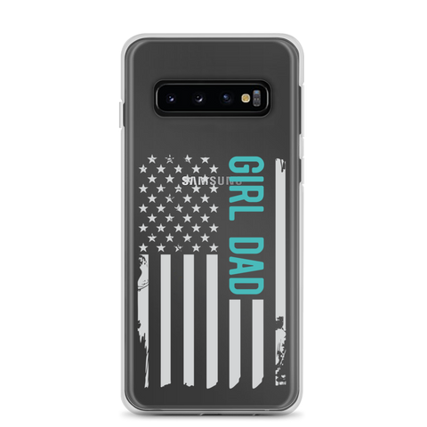 Girl Dad Clear Case for Samsung®