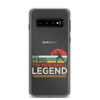 Dad The Man The Myth The Pickleball Legend Clear Case for Samsung®