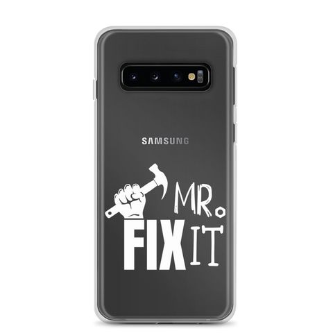 Mr fix It Clear Case for Samsung®