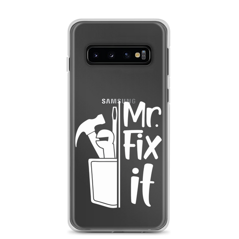 Mr fix It Clear Case for Samsung®