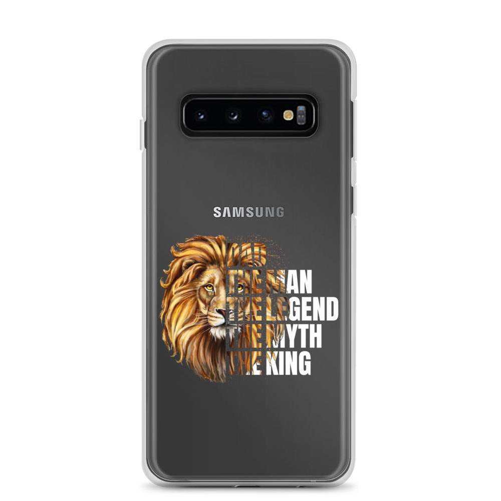 Dad The Man The Legend The Myth The King Clear Case for Samsung®