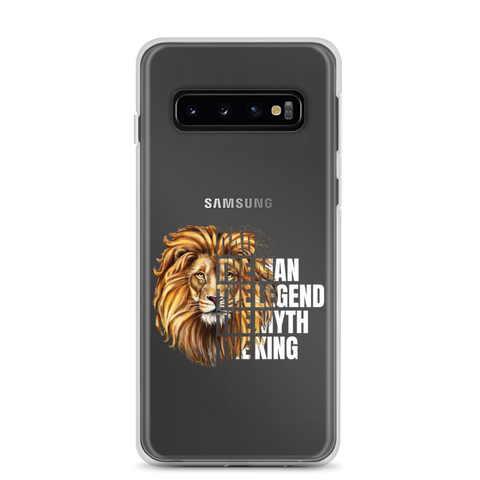 Dad The Man The Legend The Myth The King Clear Case for Samsung®