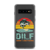 Dilf Damn I Love Fishing Clear Case for Samsung®