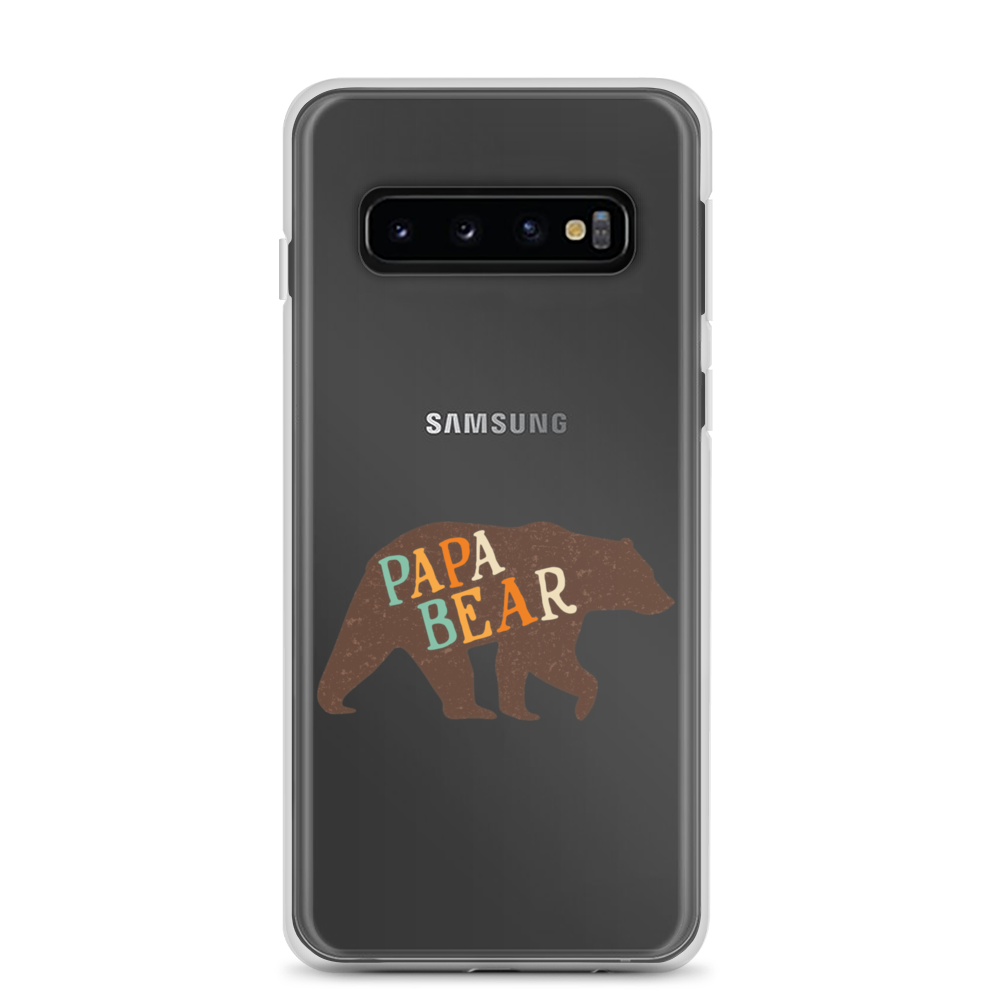 Papa Bear Clear Case for Samsung®