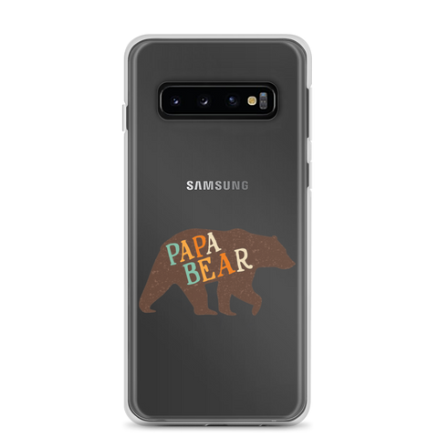 Papa Bear Clear Case for Samsung®