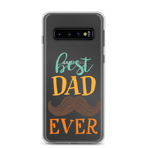 Best Dad Ever Clear Case for Samsung®