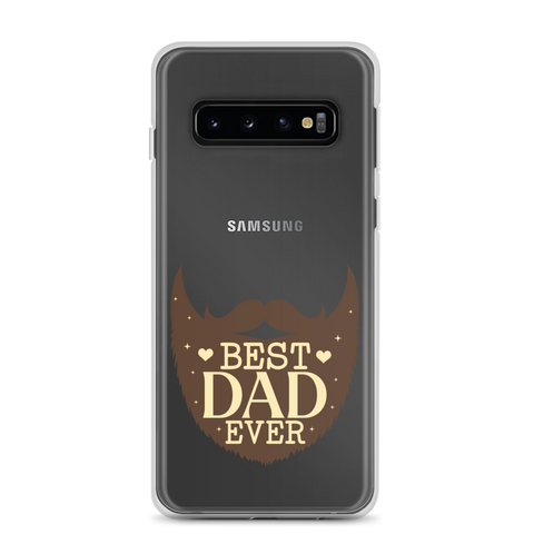 Best Dad Ever Clear Case for Samsung®