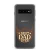 Best Dad Ever Clear Case for Samsung®