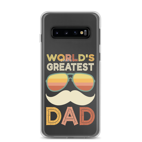 World's Greatest Dad Clear Case for Samsung®