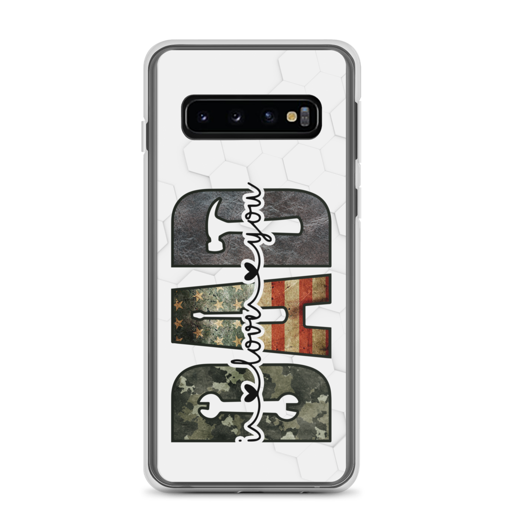 I Love You Dad Clear Case for Samsung®