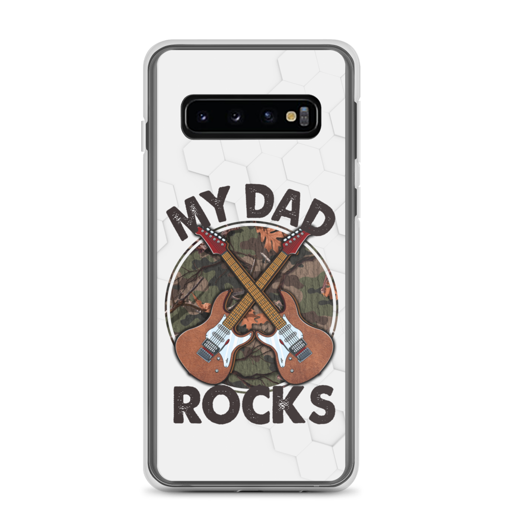 My Dad Rocks Clear Case for Samsung®