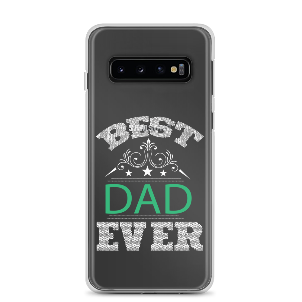 Best Dad Ever Clear Case for Samsung®