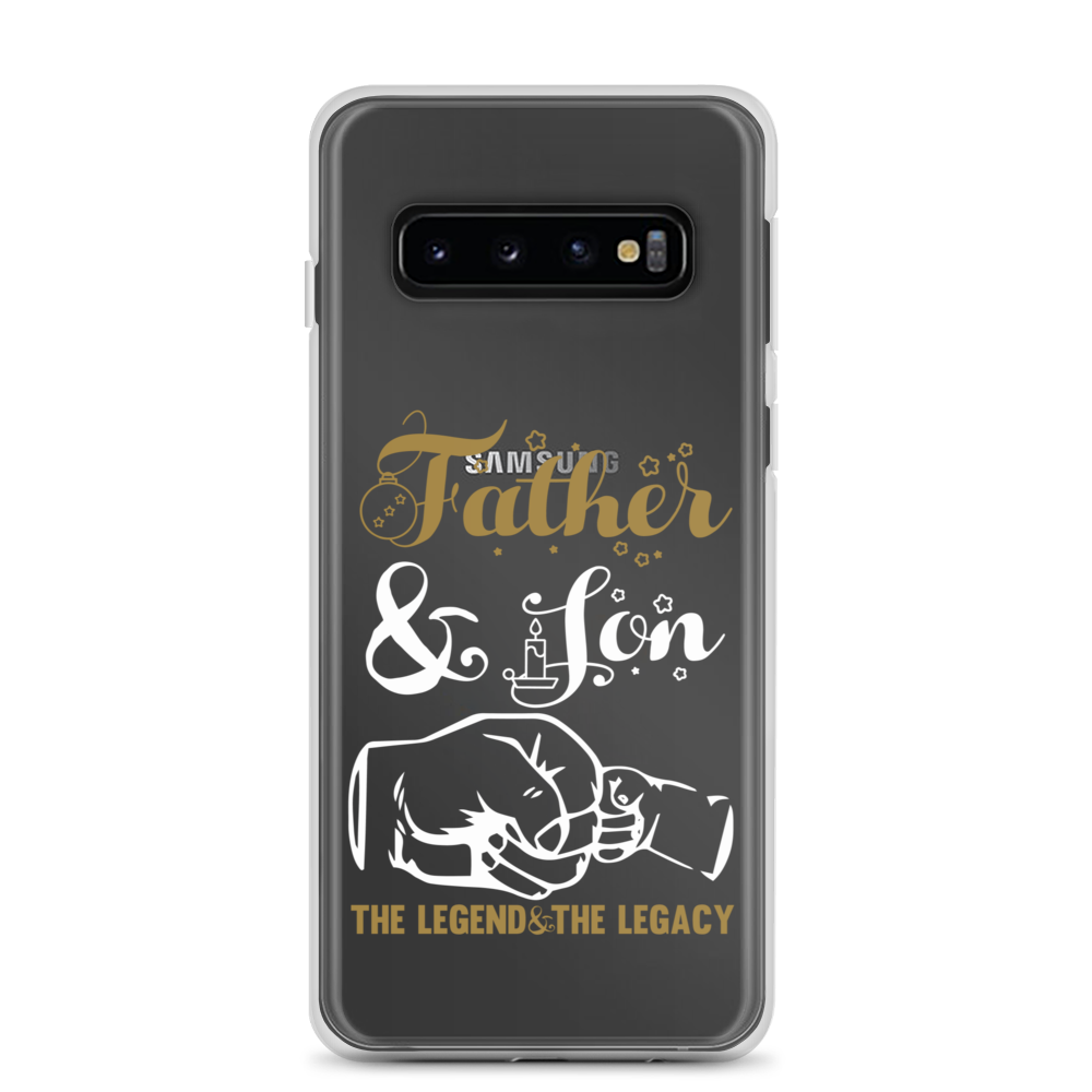 Father And Son The Legend And The Legacy Clear Case for Samsung®