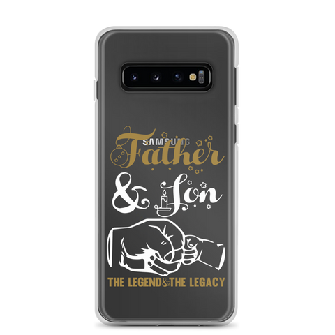 Father And Son The Legend And The Legacy Clear Case for Samsung®