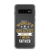 World's Greatest Farter I Mean Father Clear Case for Samsung®