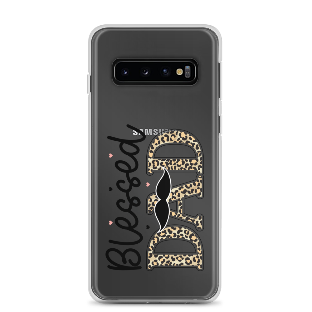 Blessed Dad Clear Case for Samsung®