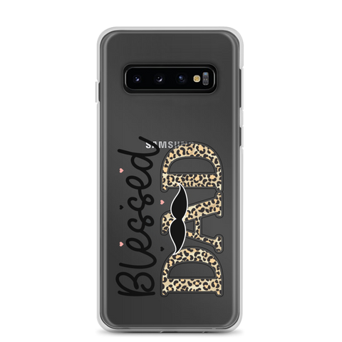 Blessed Dad Clear Case for Samsung®