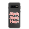 Daddy Needs Coffee Clear Case for Samsung®