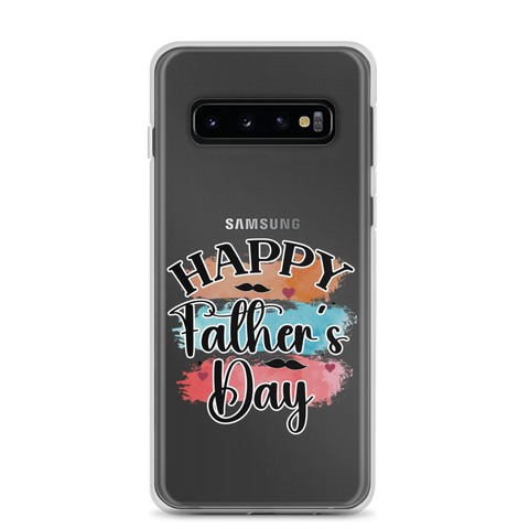 Happy Father's Day Clear Case for Samsung®