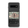 Being Dad Is An Honor Being Papa Is Priceless Clear Case for Samsung®