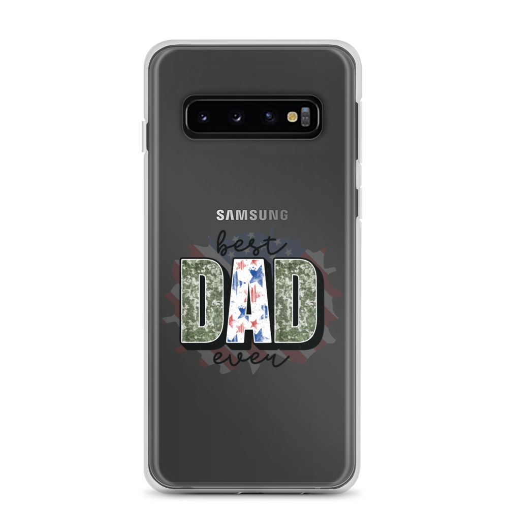 Best Dad Ever Clear Case for Samsung®