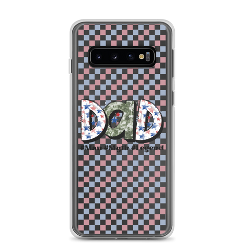 Dad #Man #Myth #Legend Clear Case for Samsung®