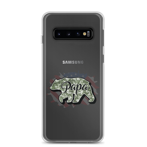 Bear Papa Clear Case for Samsung®