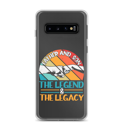 Father And Son The Legend And The Legacy Clear Case for Samsung®