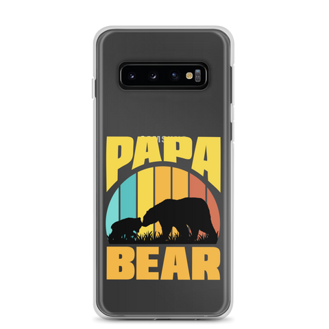 Papa Bear Clear Case for Samsung®