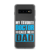 Mer Dad Don't Mess With My Mermaid Clear Case for Samsung®