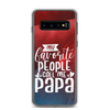 My Favorite People Call Me Papa Clear Case for Samsung®