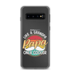 Papa Like A Grandpa Only Cooler Clear Case for Samsung®