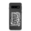 Dad Hardworking Smart Provider Friend Clear Case for Samsung®