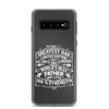 Greatest Dad Limited Edition All Time Clear Case for Samsung®