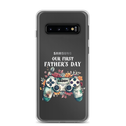 Our First Father's day Clear Case for Samsung®