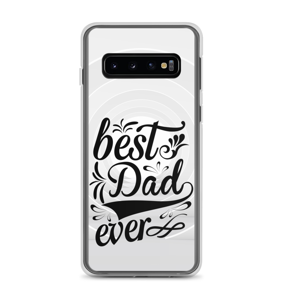 Best Dad Ever Clear Case for Samsung®