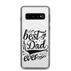 Best Dad Ever Clear Case for Samsung®